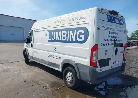 2016 Ram Promaster 2500 High Roof из США, поврежденный, VIN 3C6TRVDG0GE128805